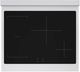 ZLINE Paramount 30" Satin Stainless Steel Pro Style Induction Range with White Matte Door-2
