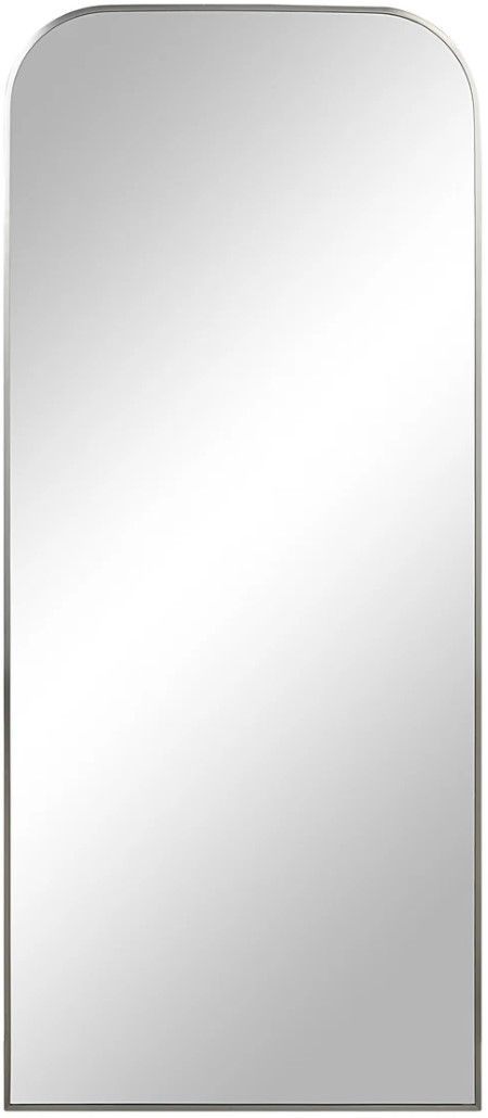 Renwil® Samia Brushed Nickel Full Length Mirror-0