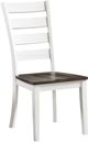 Intercon Kona Gray/White Dining Side Chair-0