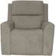 Flexsteel® Taylor Fog Gray Power Recliner with Power Headrest-1