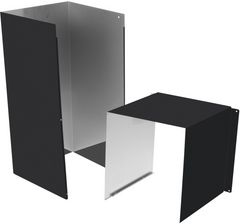 Café™ 12' Matte Black Duct Cover Extension