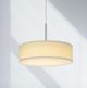 Cal® Lighting & Accessories Brushed Steel/Light Gray Dimmable Pendant-2