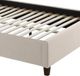 Malouf® Eastman Oat King Upholstered Platform Bed-1