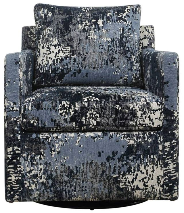Uttermost® Tisdell Indigo Swivel Glider-3