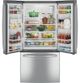 Crosley® 33 in. 24.7 Cu. Ft. Stainless Steel French Door Bottom Freezer Refrigerator-2