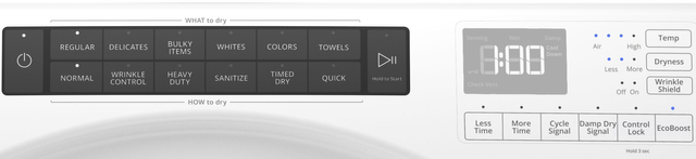 Whirlpool® 7.4 Cu. Ft. White Front Load Electric Dryer-2