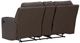 Signature Design by Ashley® Lavenhorne Umber Manual Reclining Loveseat with Console-4