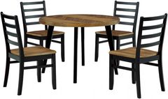 Signature Design by Ashley® Blondon 5-Piece Black/Brown Dining Set