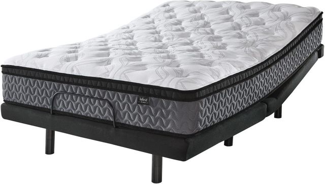 Sierra Sleep® By Ashley® 12" Hybrid Medium Euro Top California King Mattress in a Box-3