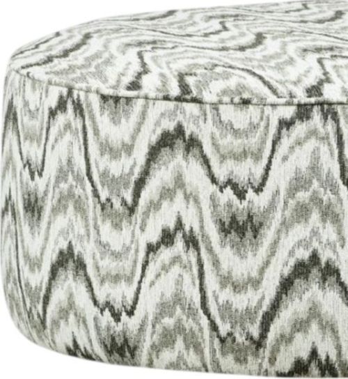 Fusion Furniture Largo Silver Horton Dusk Cocktail Ottoman-1