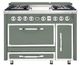 Viking® Tuscany 48" Eucalyptus Pro Style Dual Fuel Range with Griddle-0