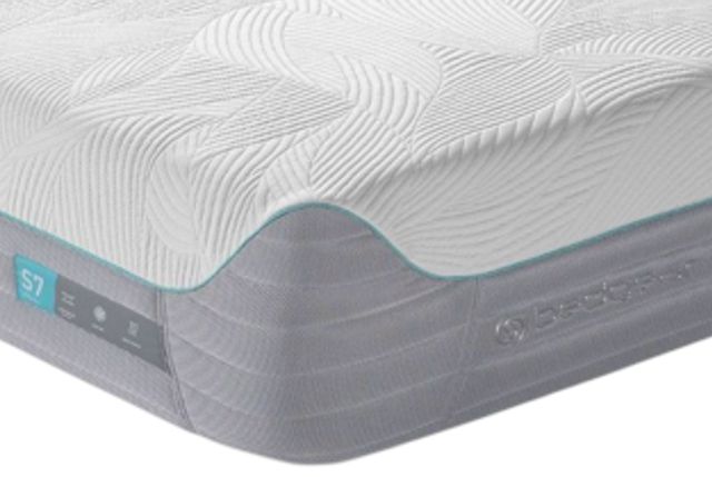 BEDGEAR® S7 Performance® 12" Memory Foam Plush Tight Top Split Head Queen Mattress in a Box-1