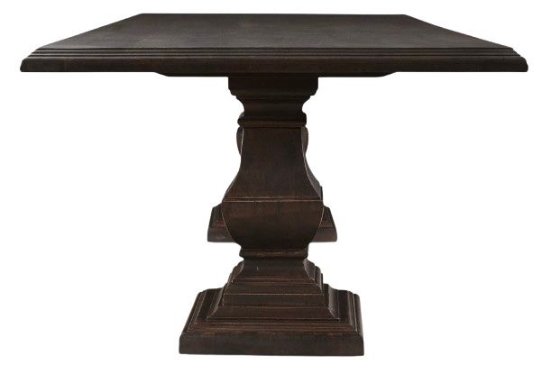 Home Trends & Design Nimes Vintage Brown Dining Table-2