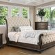 Furniture of America® Lysandra Beige Eastern King Bed-0