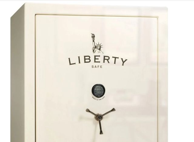 Liberty Safe USA White Gloss 50 Gun Safe-2