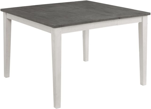 Martin Svensson Monterey Gray Pub Table with White Base-0