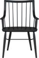 A.R.T. Furniture® Frame Black Windsor Arm Chair-3