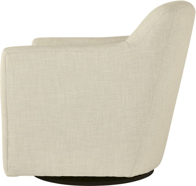 Signature Design by Ashley® Bradney Linen Swivel Accent Chair-2