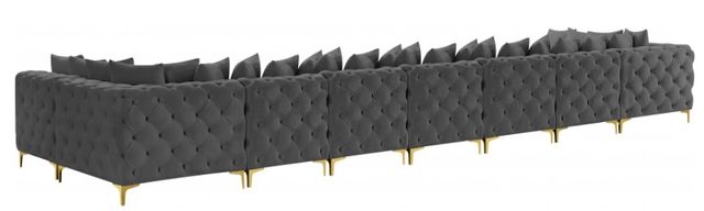 Meridian Furniture Tremblay 9-Piece Grey Modular Sectional Set-3