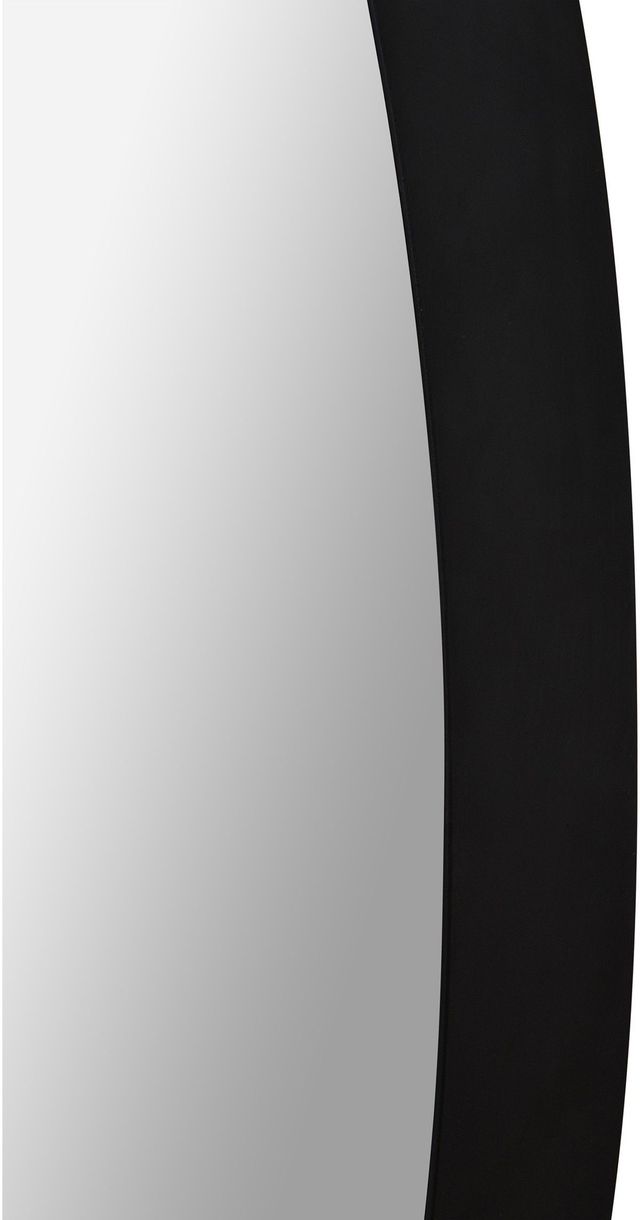 Renwil® Parbuckle Black Powder Coated Wall Mirror-3