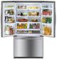 Winia 36 in. 26.1 Cu. Ft. Fingerprint Resistant Stainless Steel French Door Refrigerator-2