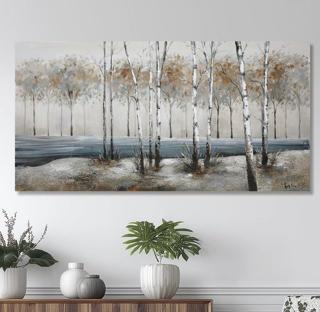 YHD Birch Alley Wall Art-1
