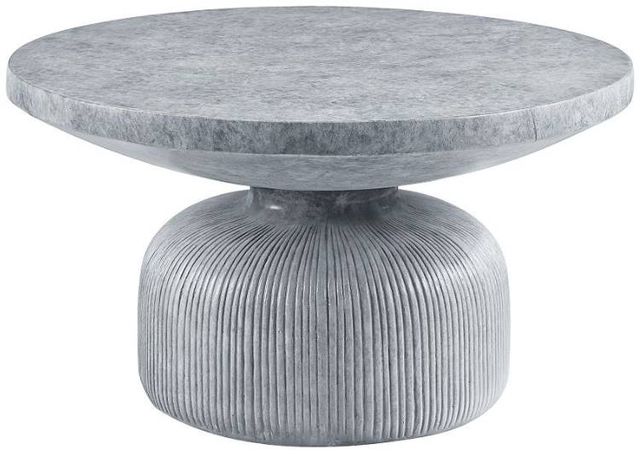 ACME Furniture Laddie Weathered Gray Coffee Table-0