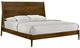 Elements International Malibu Walnut Full Panel Bed-0