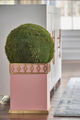 Chelsea House Shayla Copas Coral/Metallic Gold Perkins Planter-2