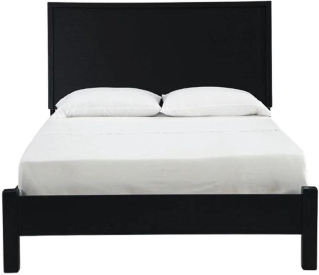Signature Design by Ashley® Danziar Black King Panel Bed-1