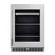 Element Cellara 24" 5.2 cu. ft. Stainless Steel Single Zone Beverage & Wine Cooler-0