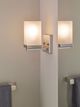 Moen® 90°™ Brushed Nickel One Globe Bath Light-1