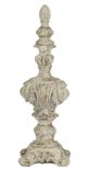 A & B Home Danna White Finial Accent-2