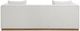 Meridian Furniture Alfie Cream Linen Textured Sofa-3