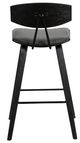 Armen Living Fox Gray 25.5" Counter Stool-2