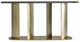 Bernhardt Trost Bernhardt Interiors Bracken Console Table with Dorado Gold Base-2