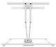 Kanto Full Motion White TV Mount-4