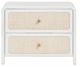 TOV Furniture Patty White 2-Drawer Nightstand-3