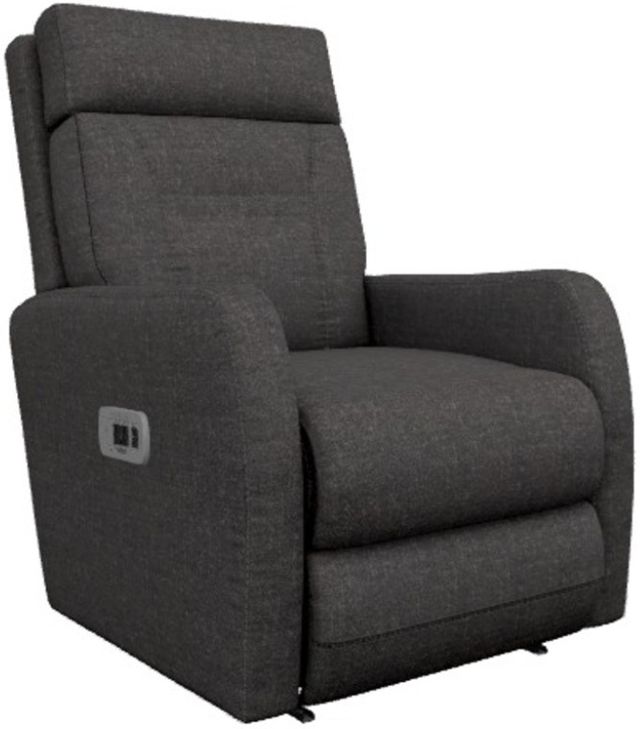 La-Z-Boy® Lennon Granite Power Wall Recliner with Headrest and Lumbar-0