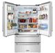 ZLINE 36" 22.5 Cu. Ft. Fingerprint Resistant Stainless Steel Counter Depth French Door Refrigerator-1