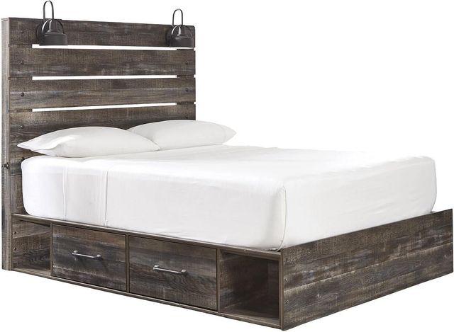 Signature Design by Ashley® Drystan 2-Piece Multi King Panel Bed Set-1