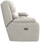 La-Z-Boy® Dorian Dove Power Reclining Loveseat with Console, Headrest, and Lumbar-2