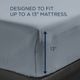 Tempur-Pedic® TEMPUR-ProPerformance™ 3-Piece Sleepy Blue Moisture-Wicking Twin Sheet Set-3