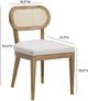 TOV Furniture Cosette Cream/Natural Dining Chair-2