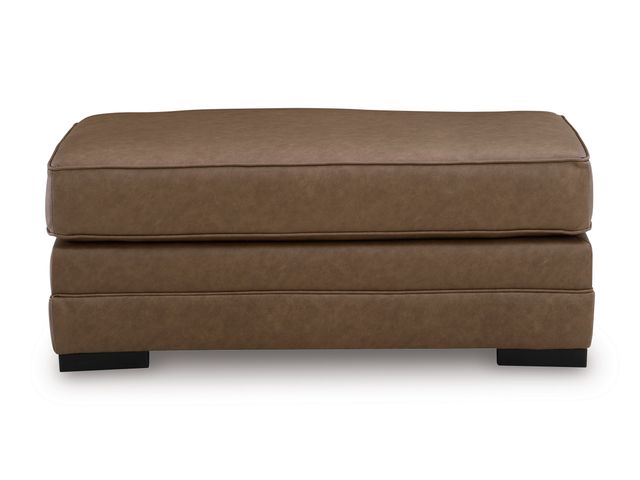 Benchcraft® VillaCourt Caramel Ottoman-1