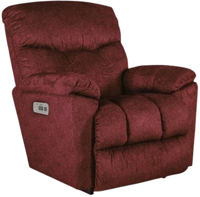 La-Z-Boy® Morrison Burgundy Power Rocking Recliner with Headrest-0