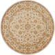 Surya Crowne Beige 8' Round Area Rug-0