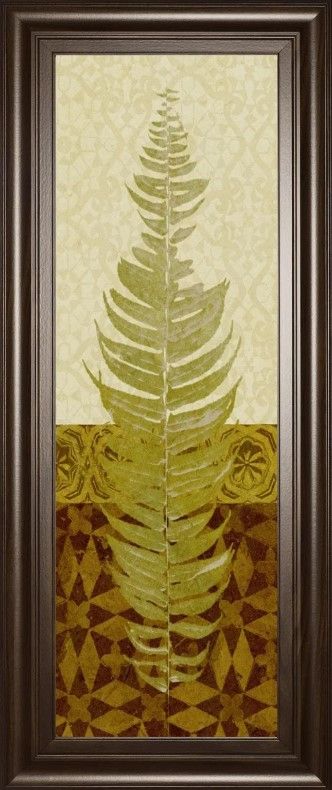 Classy Art Tropical Frond II by Alonzo Saunders Wall Art-0