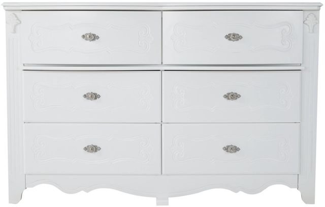 Signature Design by Ashley® Exquisite White Dresser and Mirror-1