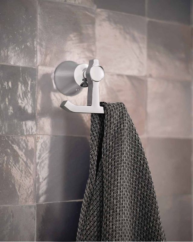 Moen® Flara™ Chrome Double Robe Hook-1